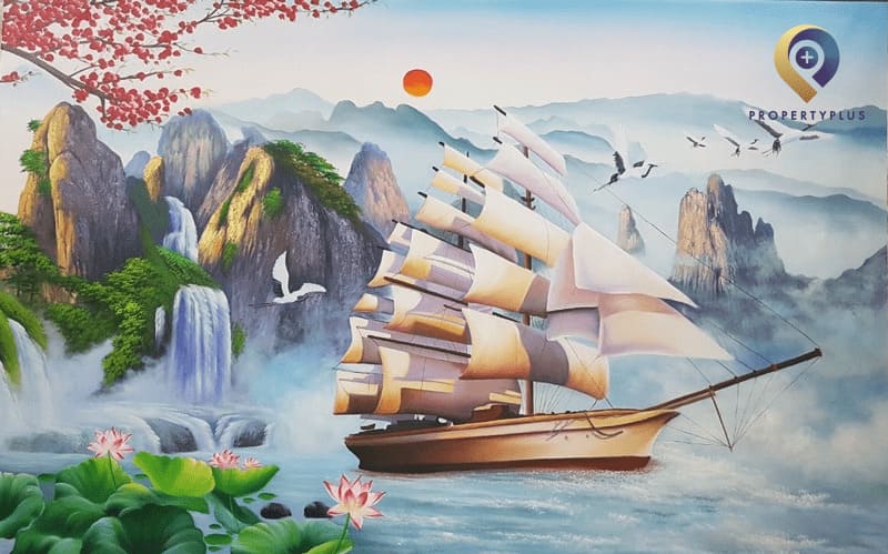 tranh treo văn phòng hợp phong thủy