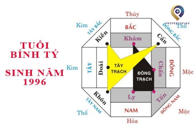 Tuổi Bính Tý Hợp Hướng Nào