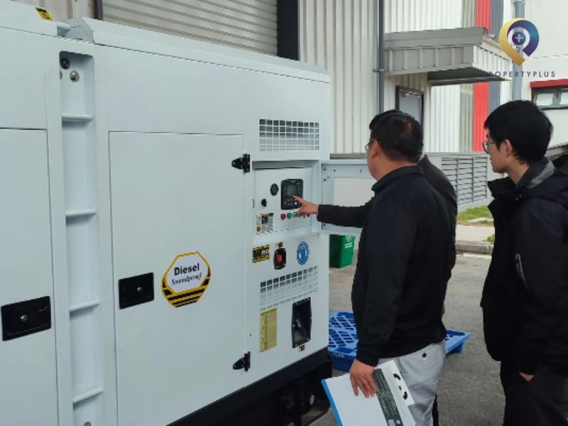 văn phòng có máy phát điện văn phòng có máy phát điện