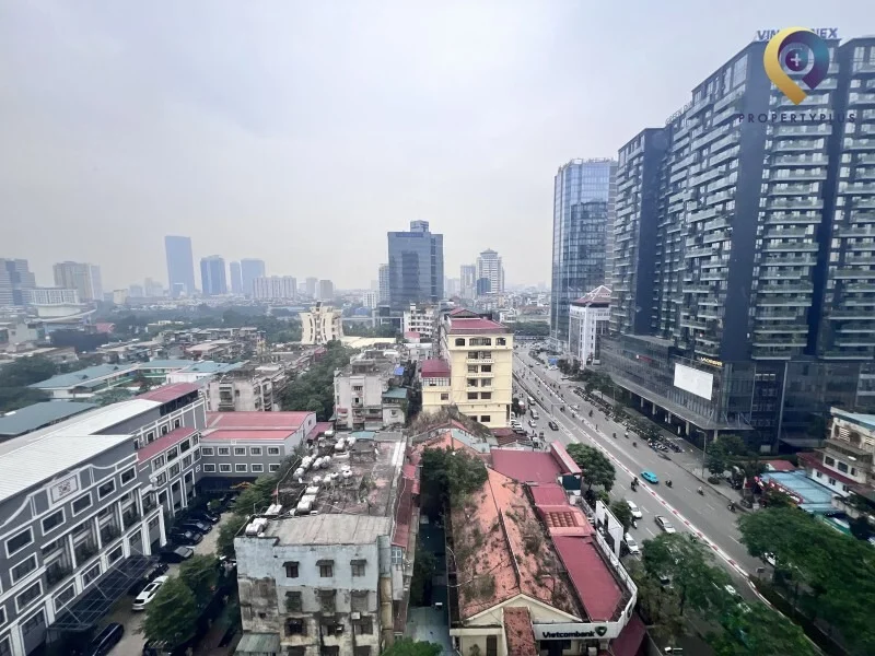 văn phòng trống tòa nhà Vinaconex